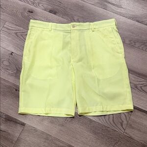 Walter‎ Hagen Shorts - Neon yellow stripes - Size 38